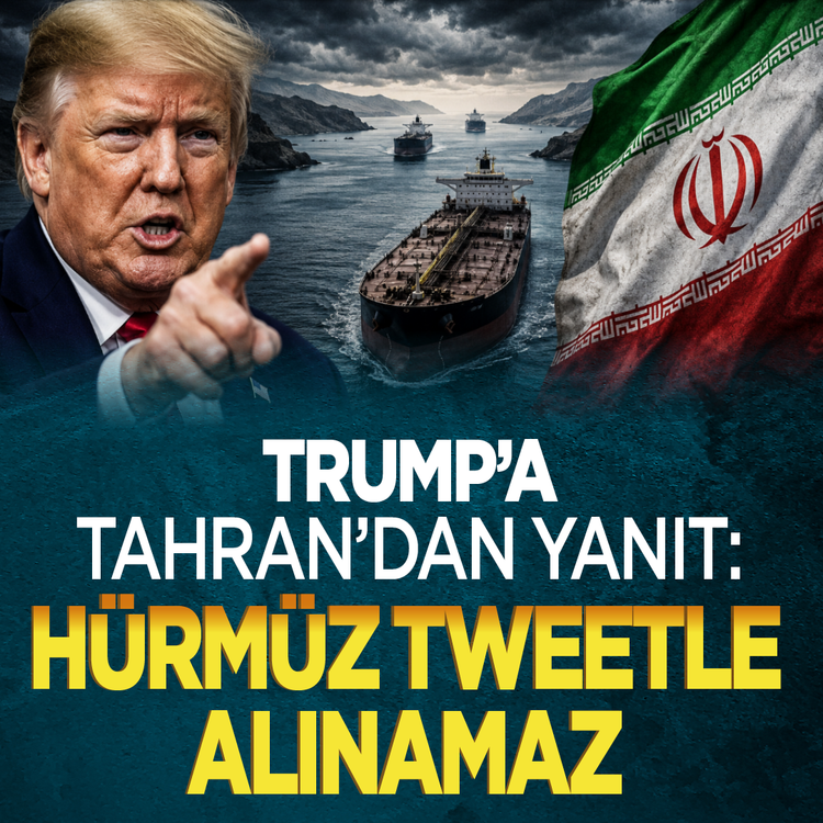 Trump'a Tahran'dan yanıt: Hürmüz tweetle alınamaz