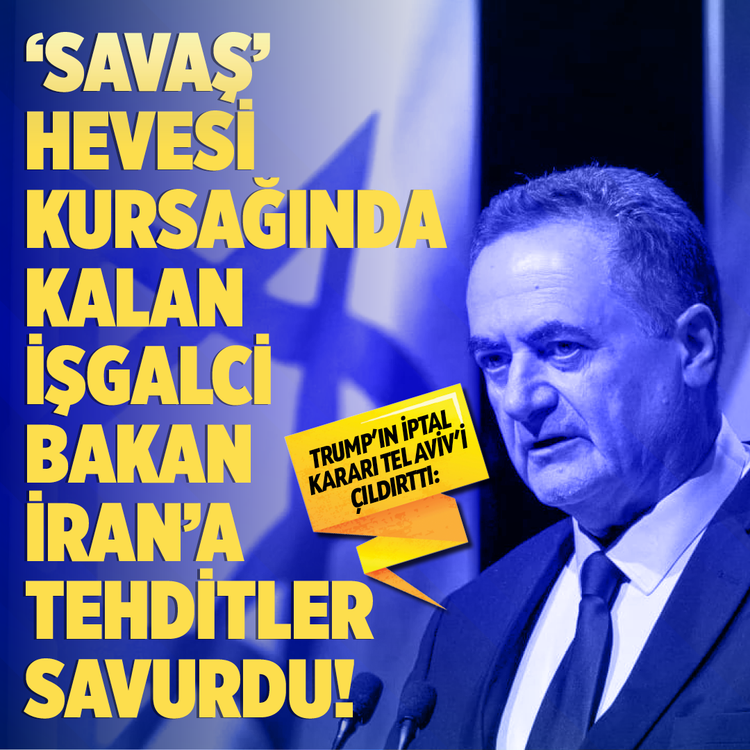 Trump'ın iptal kararı Tel Aviv'i çıldırttı: 'Savaş' hevesi kursağında kalan işgalci bakan İran'a tehditler savurdu!
