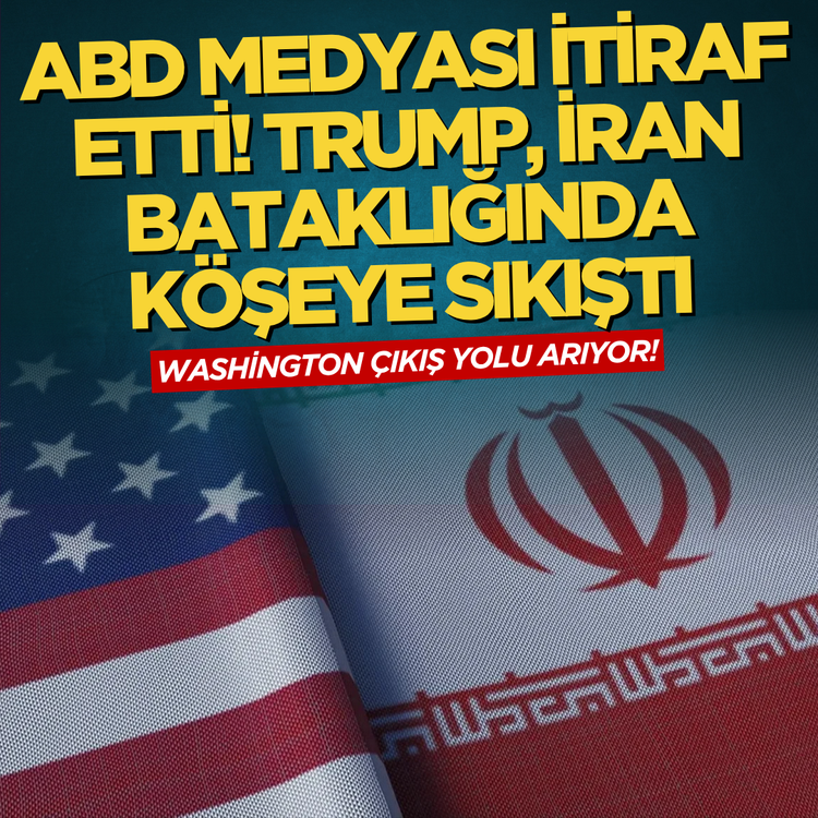 ABD medyası itiraf etti! Trump, İran bataklığında köşeye sıkıştı: Washington çıkış yolu arıyor!