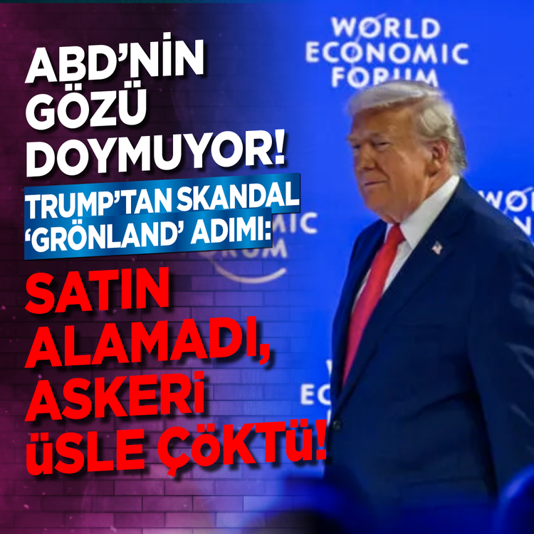 ABD'nin gözü doymuyor! Trump'tan skandal 'Grönland' adımı: Satın alamadı, askeri üsle çöktü!