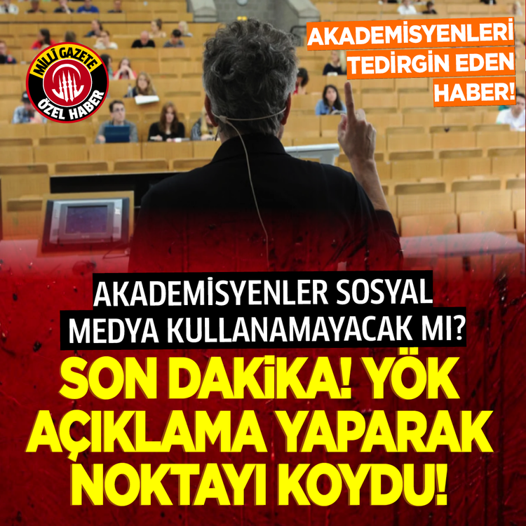 Akademisyenleri tedirgin eden haber! Akademisyenler sosyal medya kullanamayacak mı?