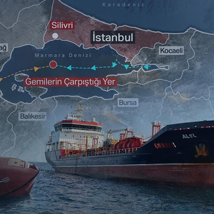 Marmara'da Batan gemi soruşturmasında 2 kaptan tutuklandı!