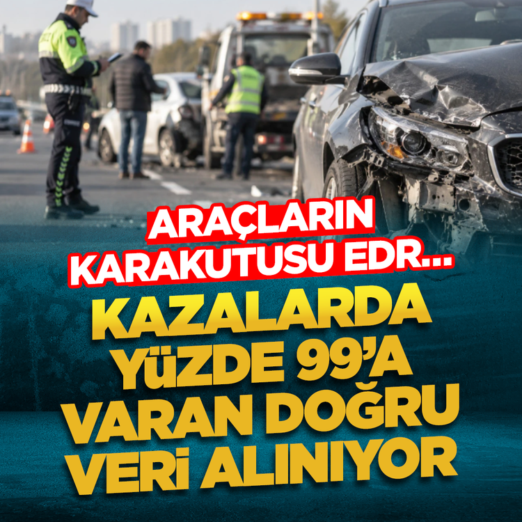 Araçların karakutusu EDR… Kazalarda yüzde 99'a varan doğru veri alınıyor