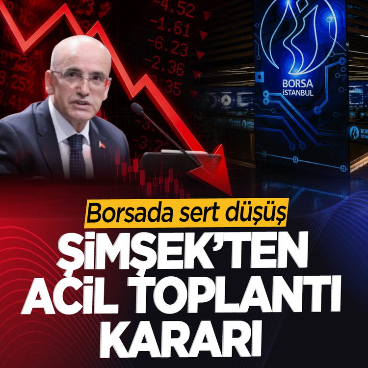 Borsada düşüşün ardından acil zirve