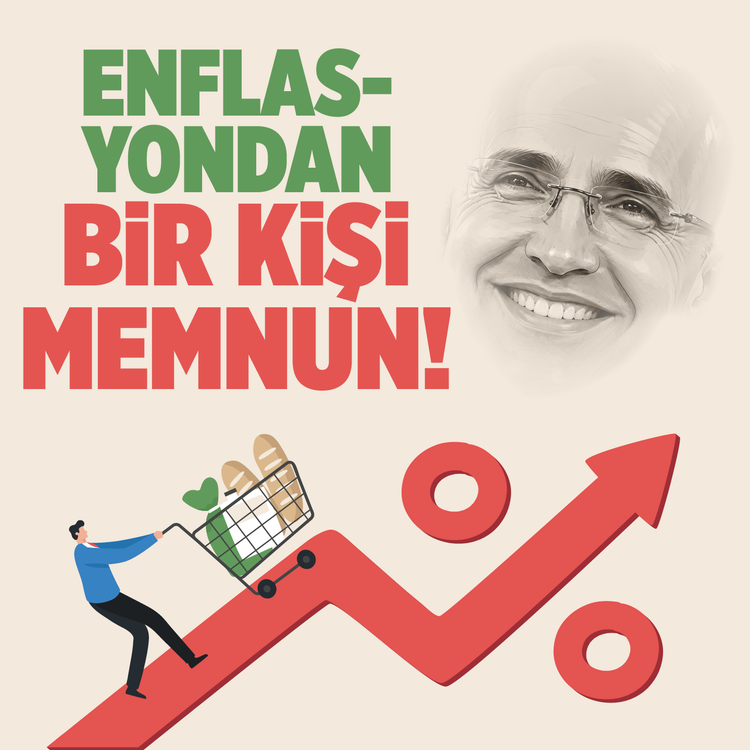 Enflasyondan bir kişi memnun!