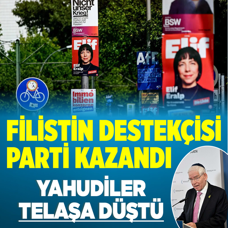Filistin destekçisi parti kazandı! Yahudiler telaşa düştü