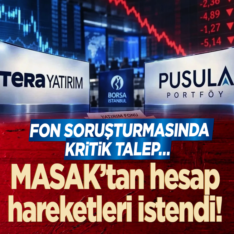 Fon soruşturmasında yeni perde: MASAK kripto akışının peşine düştü!