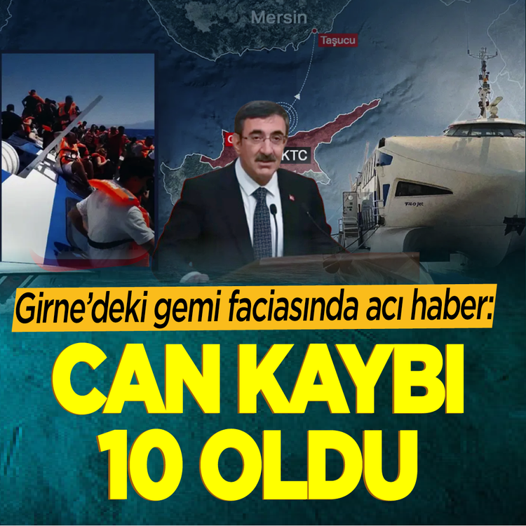 Girne'deki gemi faciasında acı haber: Can kaybı 10 oldu