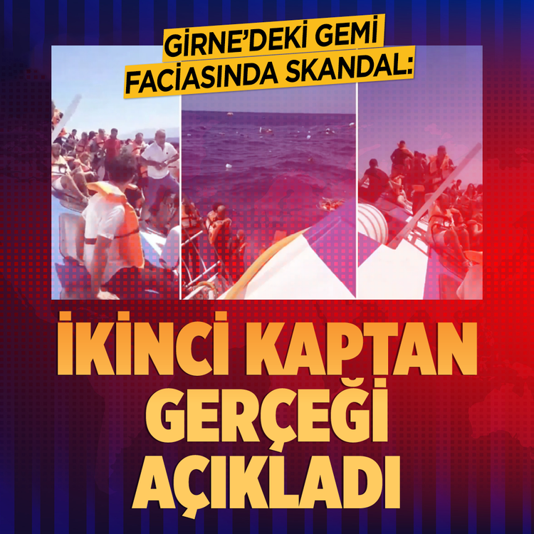 Girne'deki gemi faciasında skandal: İkinci kaptan gerçeği açıkladı