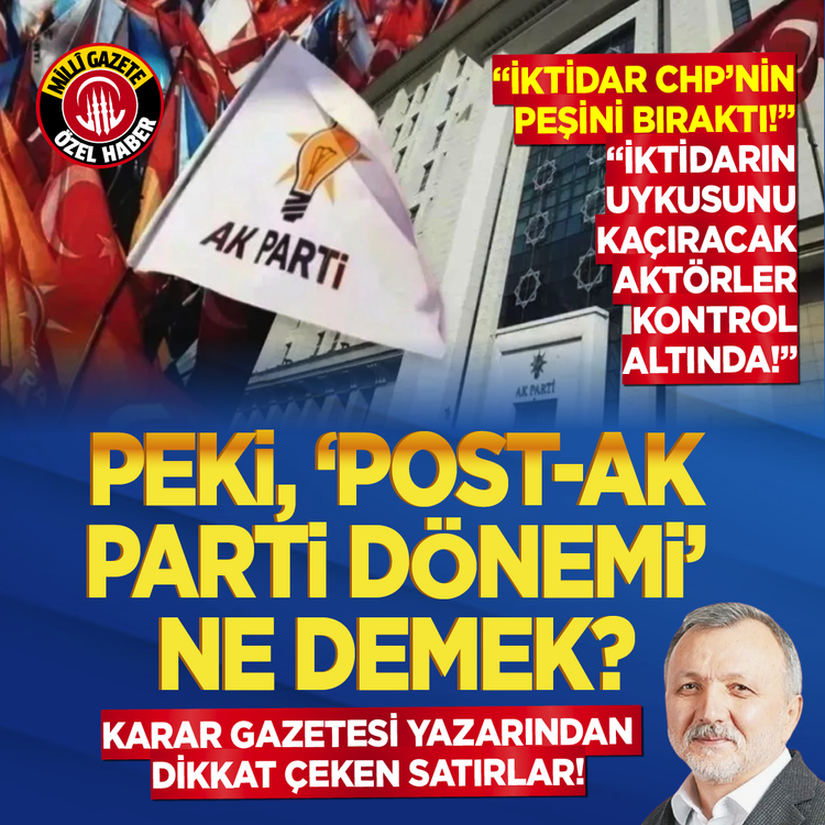 “İktidar CHP’nin peşini bıraktı” Yusuf Ziya Cömert'ten dikkat çeken satırlar