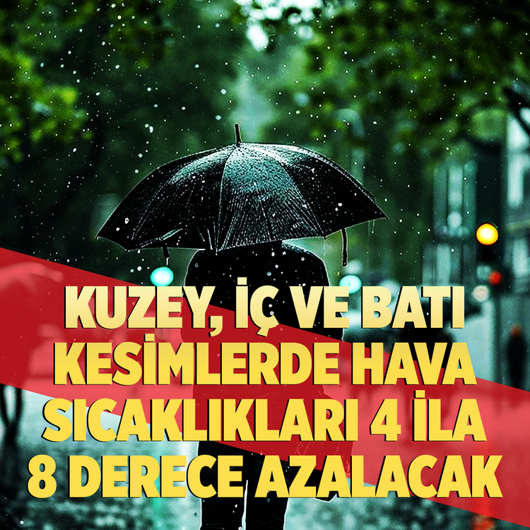 Kavurucu sıcaklara veda: Sıcaklık 8 derece birden düşüyor!