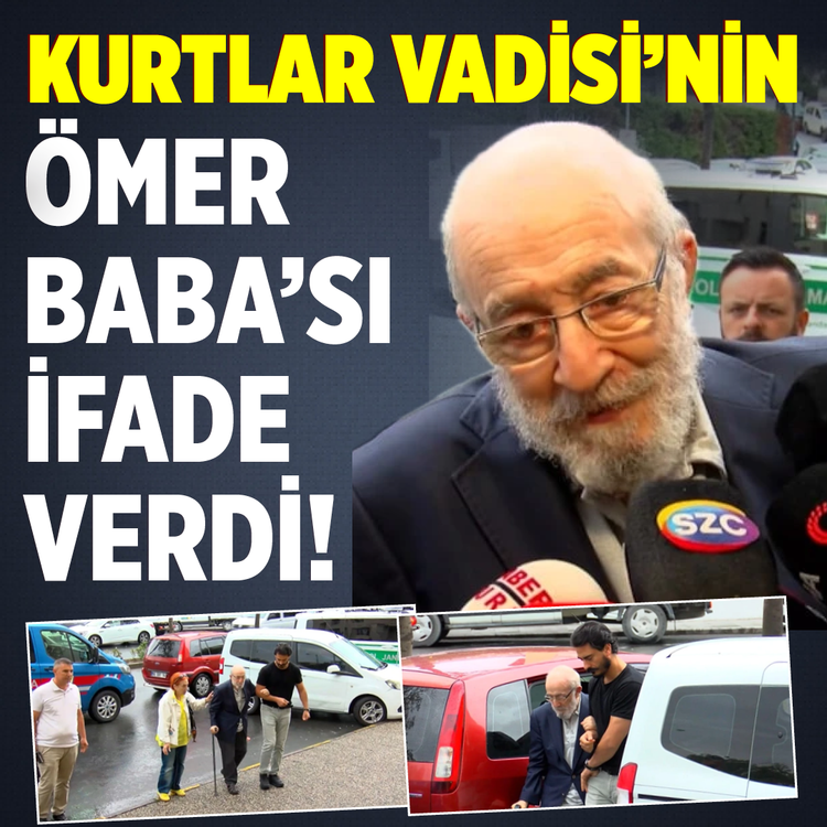 Kurtlar Vadisi'nin Ömer Baba'sı ifade verdi!