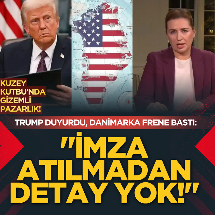 Kuzey Kutbu’nda gizemli pazarlık! Trump duyurdu, Danimarka frene bastı: "İmza atılmadan detay yok!"