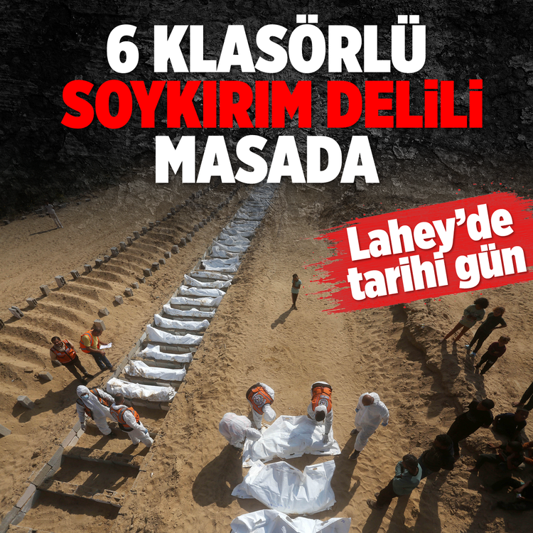 Gazze soykırımı delilleri Lahey'de