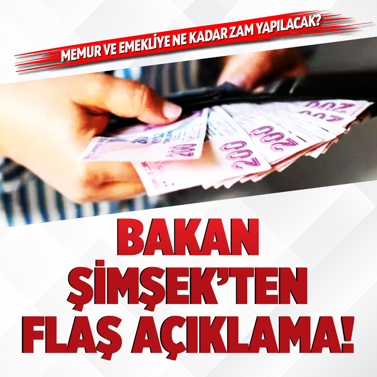 Memur ve Emekliye ne kadar zam yapılacak? Bakan Şimşek'ten flaş açıklama!