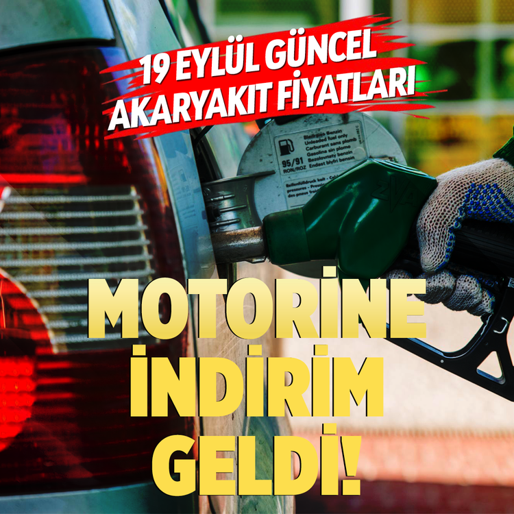 Motorine indirim geldi! 19 Eylül güncel akaryakıt fiyatları