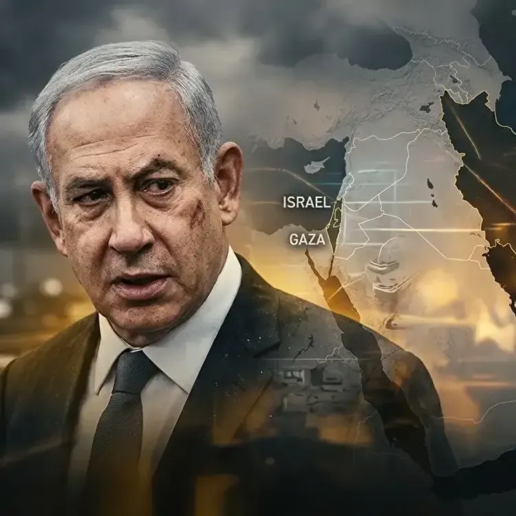 Siyonist vahşet Batı Şeria’da! Köyleri yakan işgalcileri Netanyahu böyle savundu