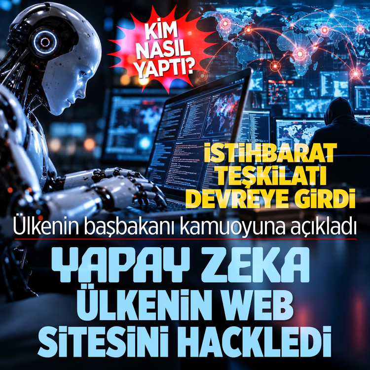 Yapay zeka hangi ülkenin web sitesini hackledi? İstihbarat teşkilatı devreye girdi kim nasıl yaptı?
