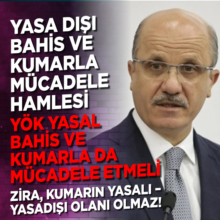 Yasa dışı bahis ve kumarla mücadele hamlesi:  YÖK yasal bahis ve kumarla da mücadele etmeli