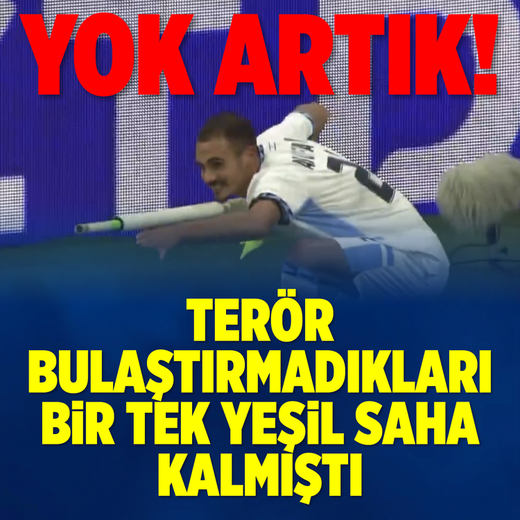 Yok artık! Terör bulaştırmadıkları bir tek yeşil saha kalmıştı İsrailli futbolcudan skandal hareket