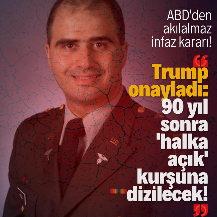 ABD'den akılalmaz infaz kararı! Trump onayladı: 90 yıl sonra 'halka açık' kurşuna dizilecek!