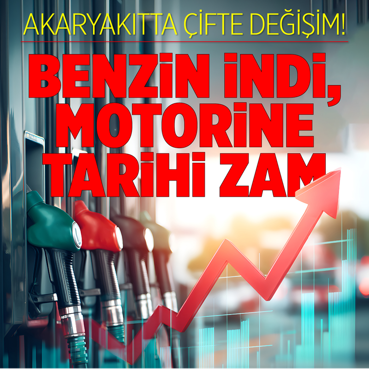 Akaryakıtta çifte değişim! Benzin indi, motorine tarihi zam