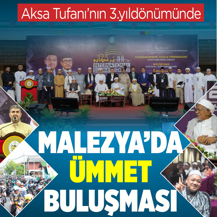 Aksa Tufanı’nın 3.yıldönümünde Malezya’da ümmet buluşması