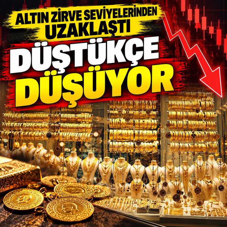 Altın fiyatlarında düşüş sürüyor! Gram, çeyrek ve Cumhuriyet altını ne kadar oldu?