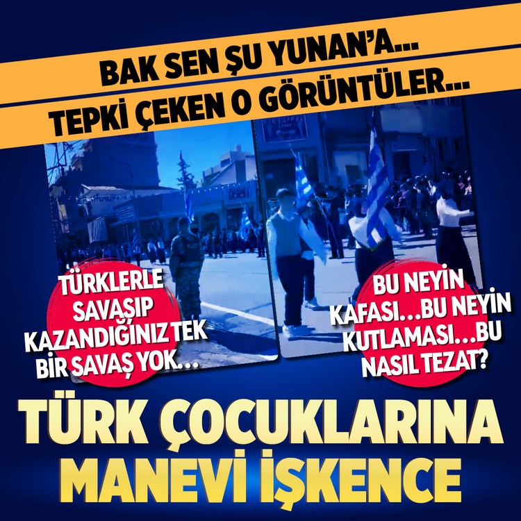 Bak sen şu Yunan'a... Tarihi unuttup, skandala imza attılar: Türk çocuklarına manevi işkence!