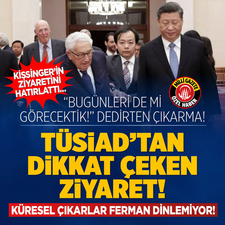 “Bugünleri de mi görecektik” dedirten çıkarma!  TÜSİAD’tan dikkat çeken ziyaret
