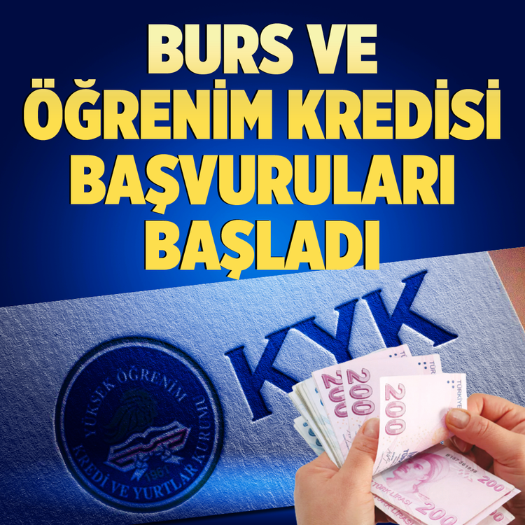 Burs ve öğrenim kredisi başvuruları başladı