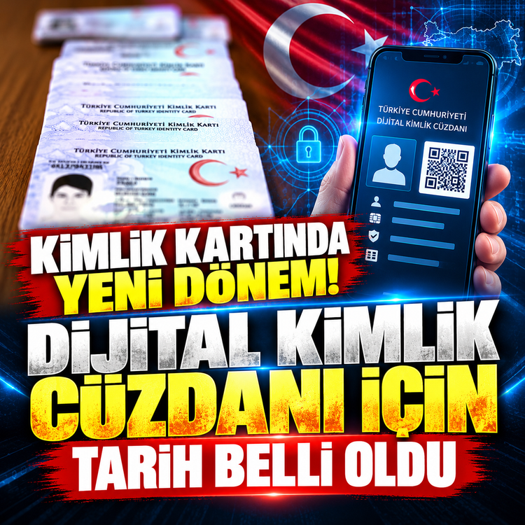 Kimlik kartında yeni dönem: Dijital kimlik cüzdanı için tarih belli oldu
