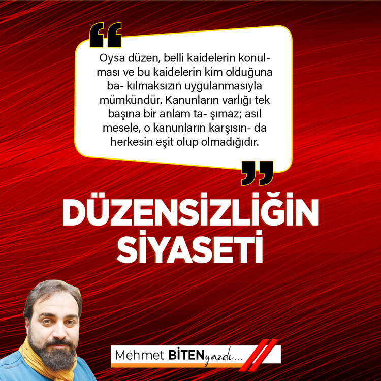Düzensizliğin Siyaseti