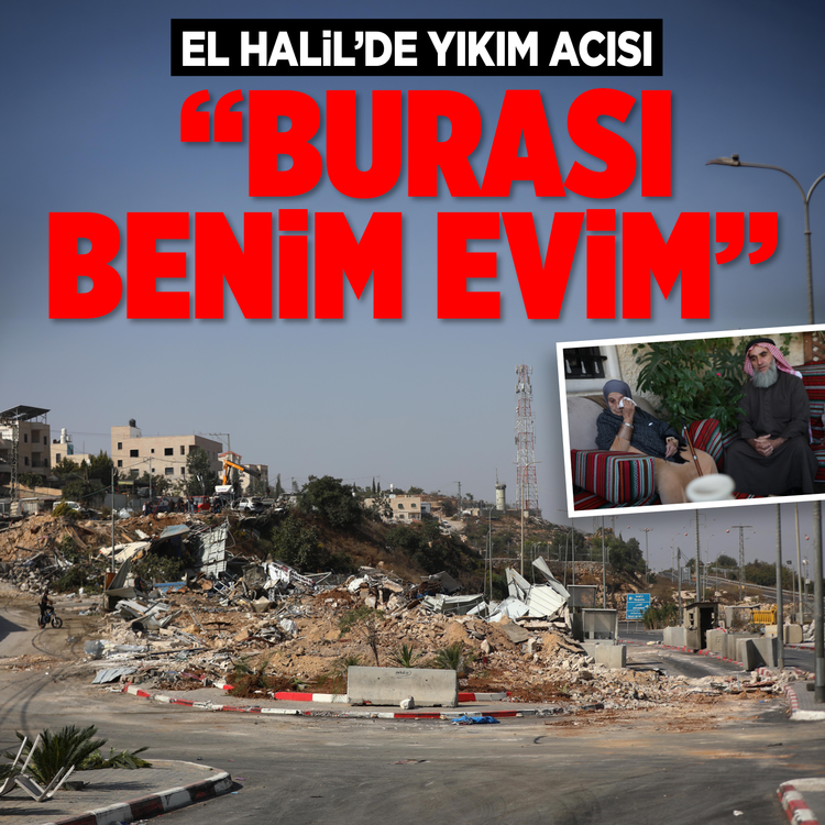 El Halil'de yıkım acısı: Burası benim evim