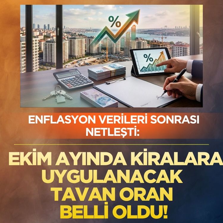 Enflasyon verileri sonrası netleşti: Ekim ayında kiralara uygulanacak tavan oran belli oldu!