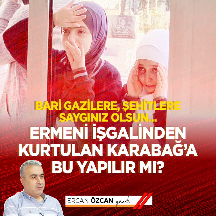 Bari gazilere, şehitlere saygınız olsun…  Ermeni işgalinden kurtulan  Karabağ’a bu yapılır mı?