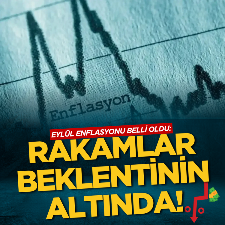 TÜİK duyurdu! Eylül enflasyonu belli oldu: Rakamlar beklentinin altında!