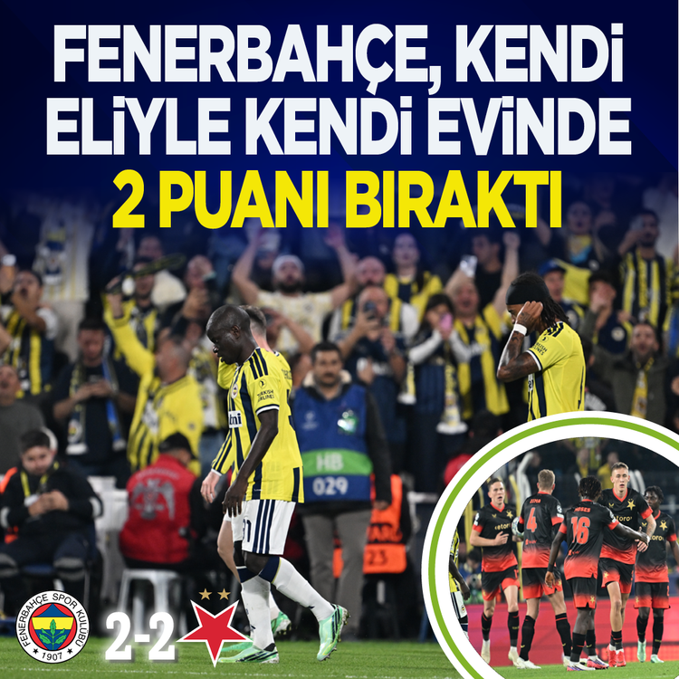 Kadıköy'de fırtına dinmedi: Fenerbahçe 2 puan bıraktı