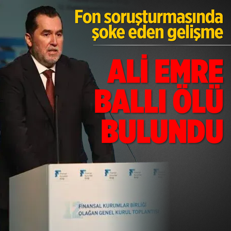 Fon soruşturmasında şoke eden gelişme: Ali Emre Ballı aracında ölü bulundu