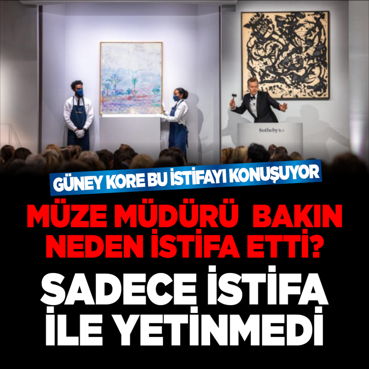 Güney Kore bu istifayı konuşuyor: Müze müdürü bakın neden istifa etti?