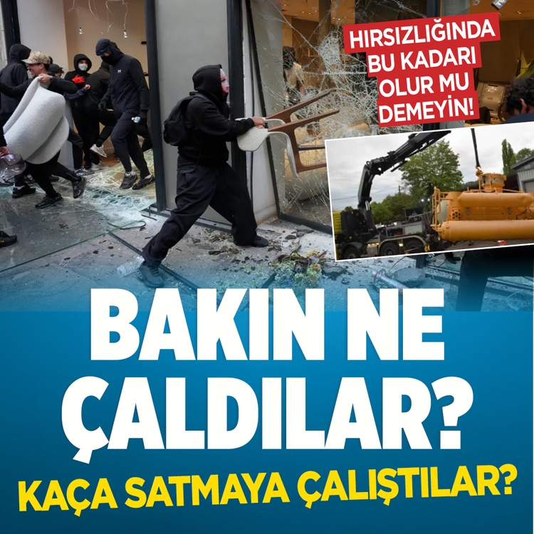 Hırızlığında bu kadarı olur mu demeyin...Bakın ne çaldılar? Kaça satmaya çalıştılar?