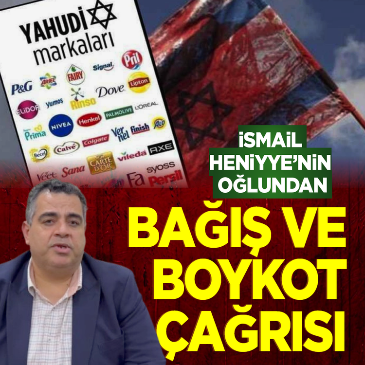 İsmail Heniyye'nin oğlu Abdusselam Heniyye'den dua, bağış ve boykot çağrısı