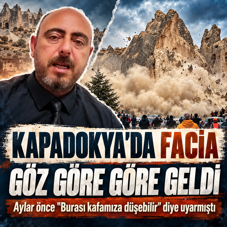 Kapadokya'da facia göz göre göre geldi: Aylar önce "Burası kafamıza düşebilir" diye uyarmıştı