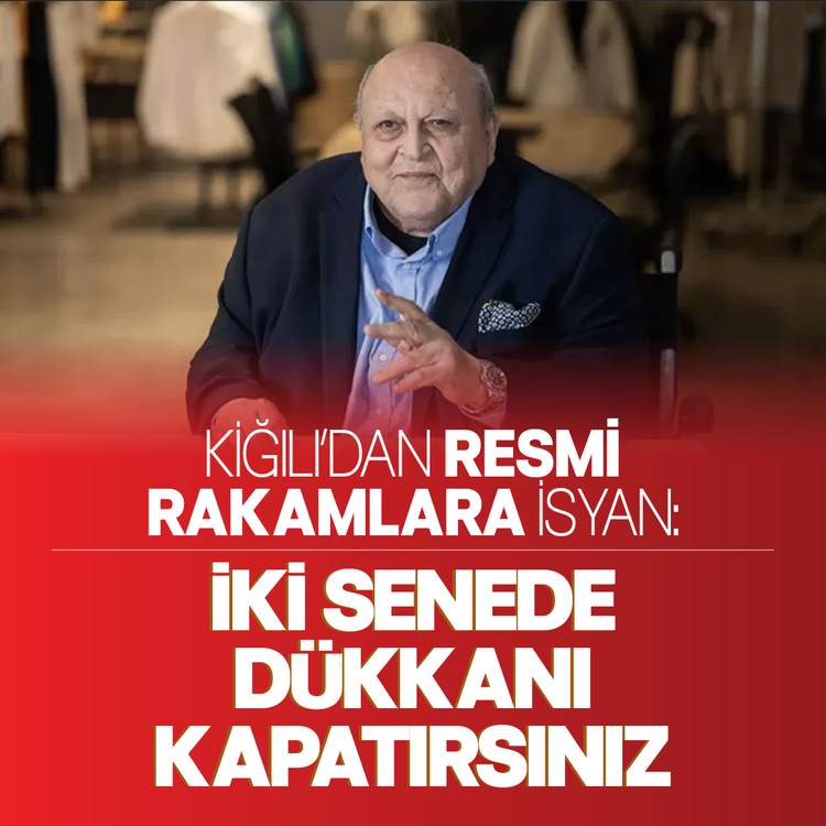Kiğılı'dan resmi rakamlara isyan: İki senede dükkanı kapatırsınız