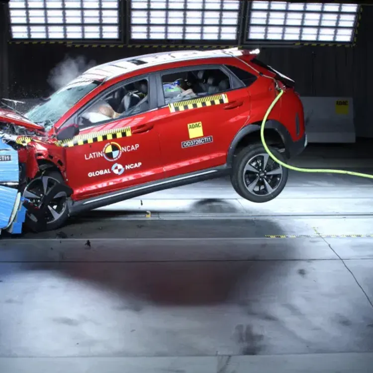 Chery Tiggo 2 çarpışma testinden sıfır yıldız aldı!