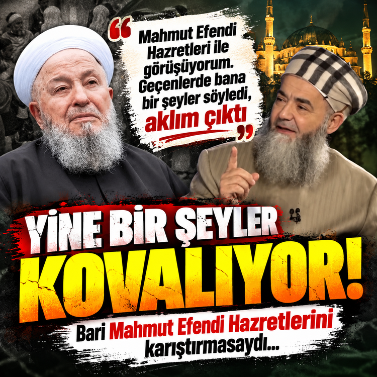 Cübbeli Ahmet yine bir şeyler kovalıyor! bari Mahmut Efendi Hazretlerini karıştırmasaydı