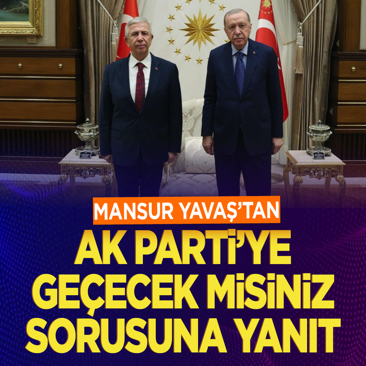 Mansur Yavaş'tan AK Parti'ye geçecek misiniz sorusuna yanıt