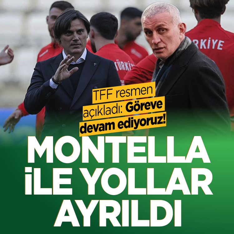 Montella gönderildi mi? TFF'den son dakika kararı