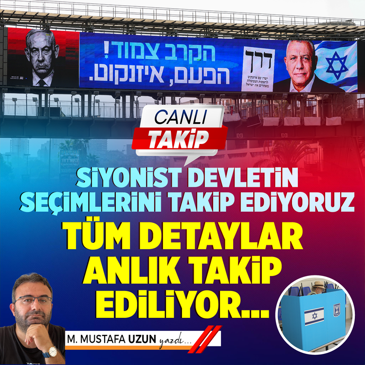 Siyonist devletin seçimlerini takip ediyoruz! Bu saatteki katılım oranı 1981'den beri en yüksek seviyede