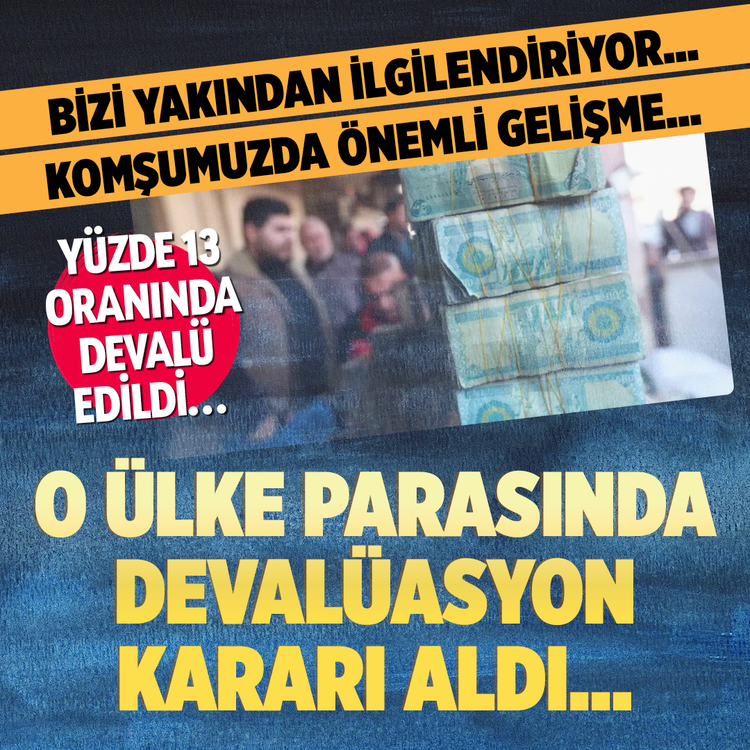 O ülke parasında devalüasyon kararı aldı: Yüzde 13 oranında devalü edildi!